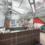 Interior of Chicago's new Merchandise Mart office hub
