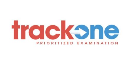 Track One prioritized examination logo