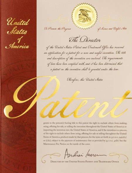 Cover of the ten-millionth patent application